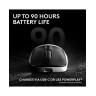 Гейминг мишка Logitech - Pro X2 Superstrike, оптична, безжична, бяла/черна